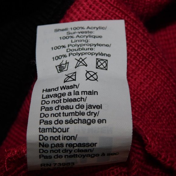 Helly Hansen Unisex Light Red Winter Hat / Toque - Picture 6 of 8